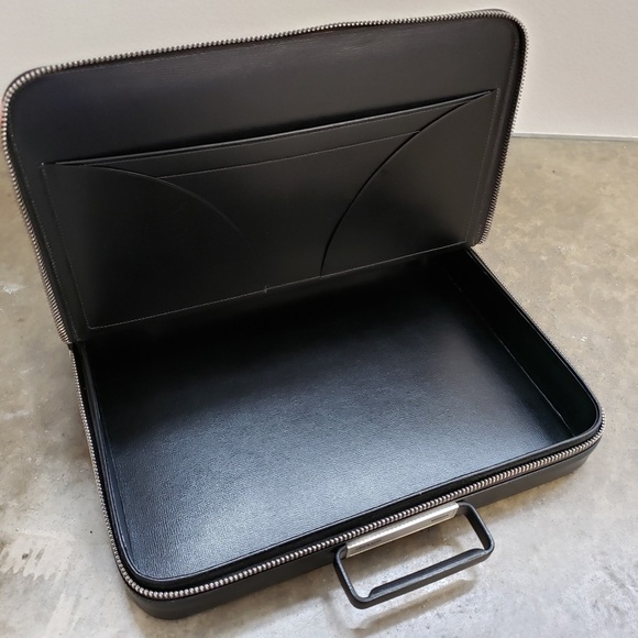 Valextra Premier Leather Briefcase 